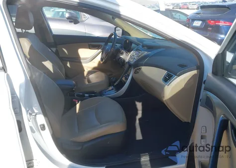 2013 Hyundai Elantra Limited z USA, uszkodzony, nr VIN 5NPDH4AE5DH384247